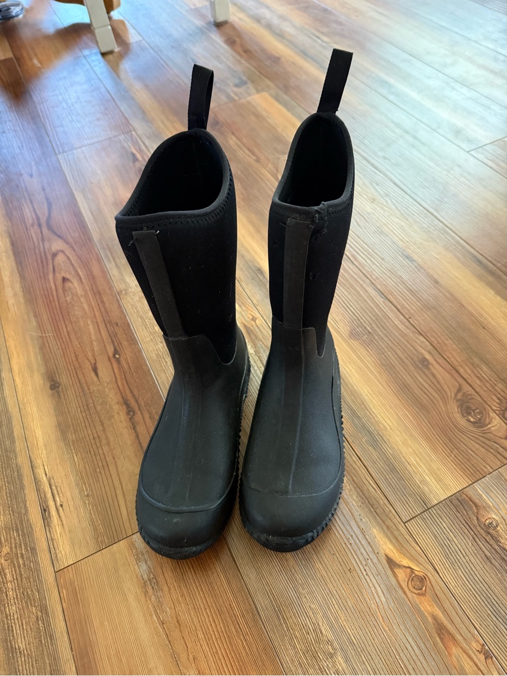 Kids Black Tall Waterproof Muck Boots
